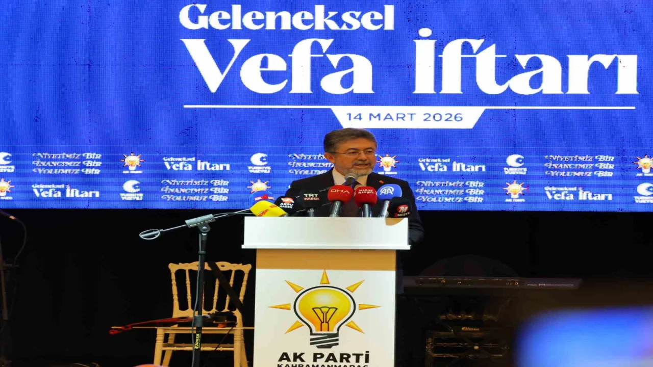 Bakan Yumaklı: Biz bölgemizde huzurun hakim olmasını isteyen bir ülkeyiz