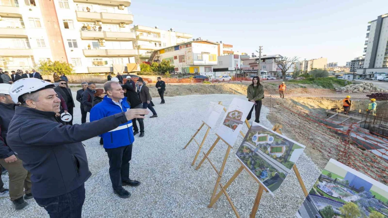 Başkan Seçer: Spor Park Tarsus Yerleşkesini Mayıs ayı sonuna kadar bitireceğiz