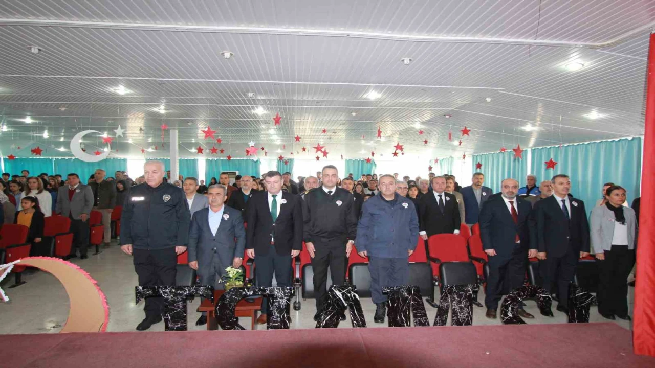 Bozyazıda İstiklal Marşının kabulü programla anıldı