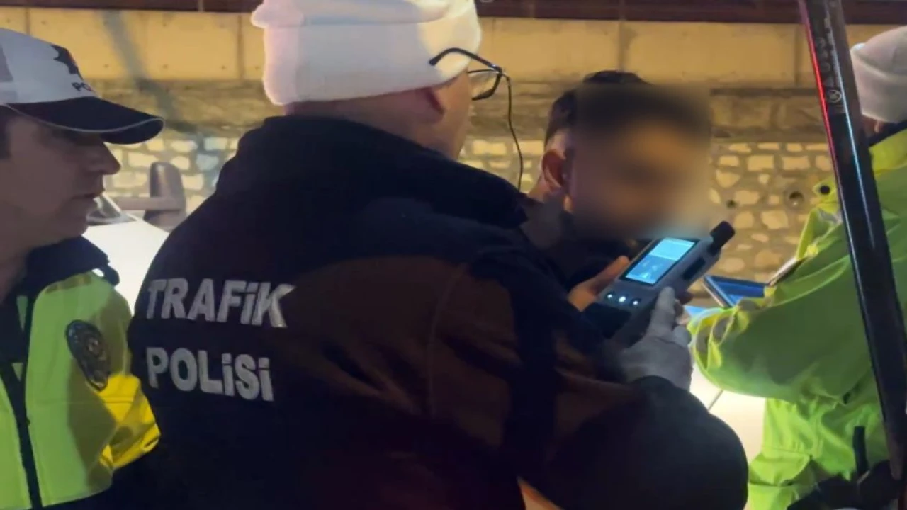 Burdurda alkollü sürücünün acemi oyunu işe yaramadı