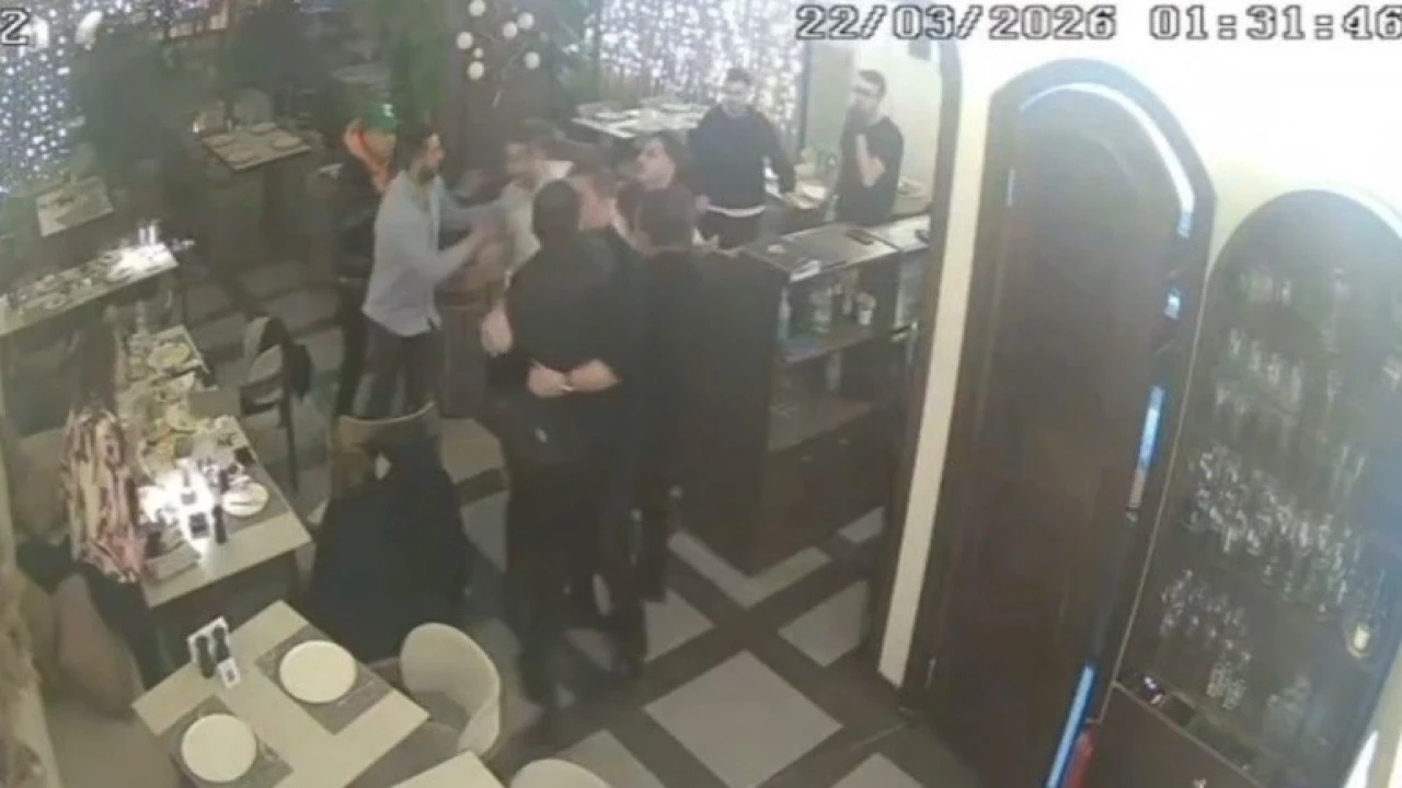 CHPli belediye başkanının karıştığı kavga kamerada