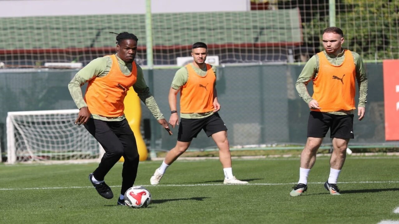 Corendon Alanyaspor, Göztepe maçı hazırlıklarını tamamladı