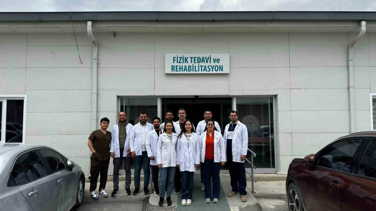 Defne Devlet Hastanesi Fizik Tedavi Ünitesi 300 bin seans gerçekleştirdi