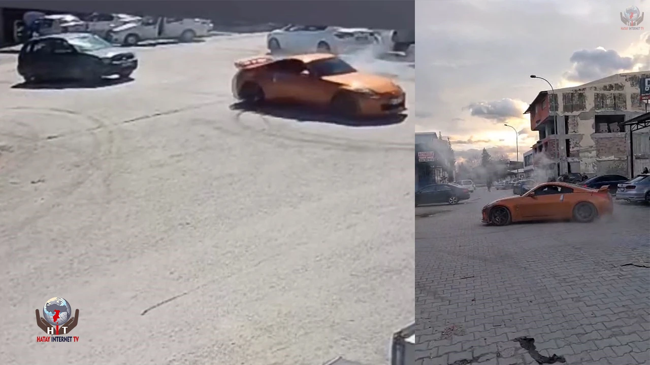 Drift atan sürücüye 140 bin TL ceza