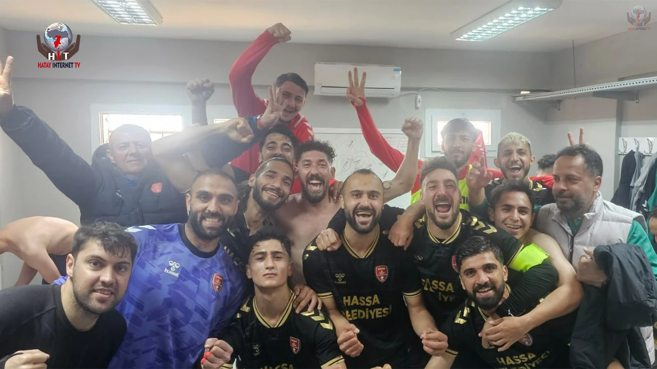 HASSA 1939 FK'DA GALİBİYET SEVİNCİ