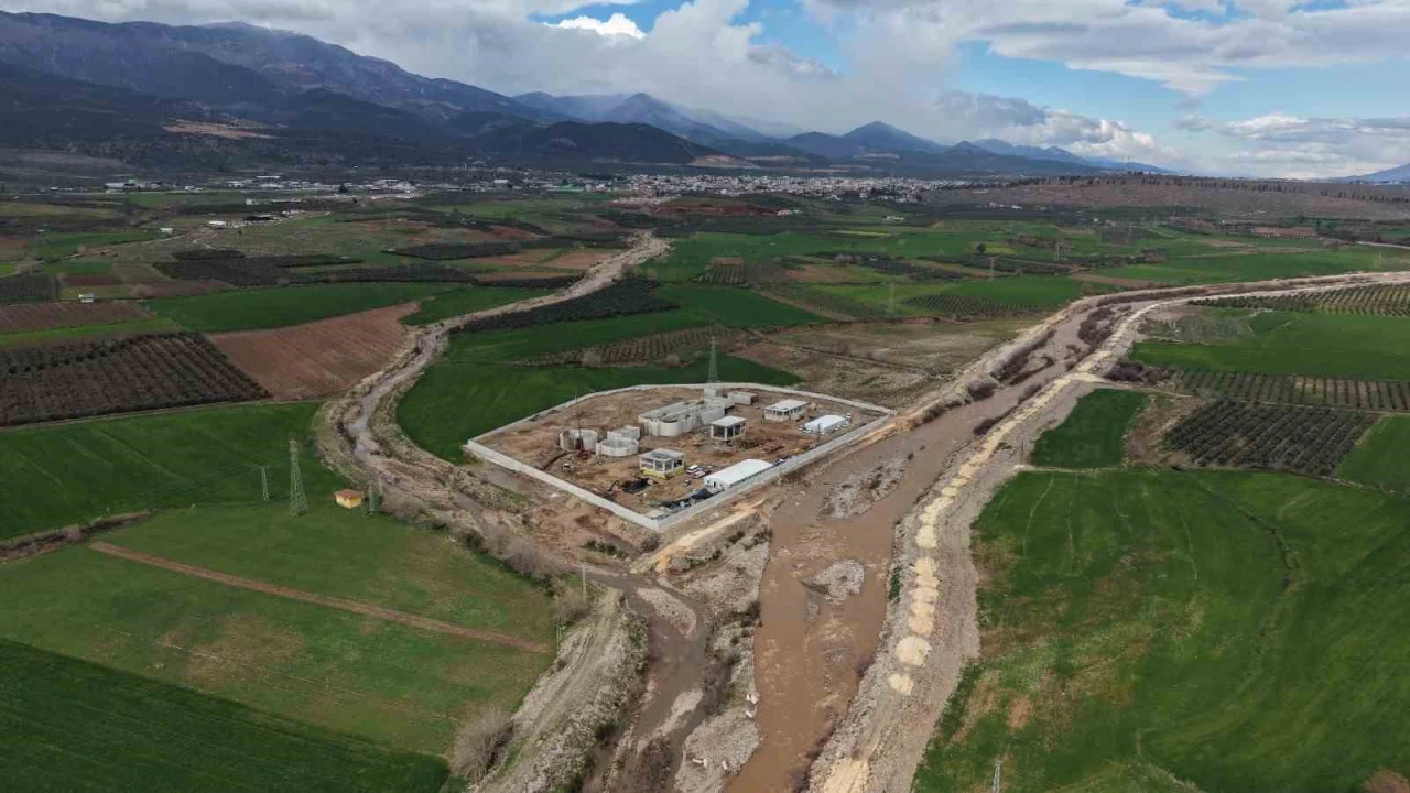 Hatay Büyükşehir Belediyesi, Hassaya atıksu arıtma tesisi inşa ediyor