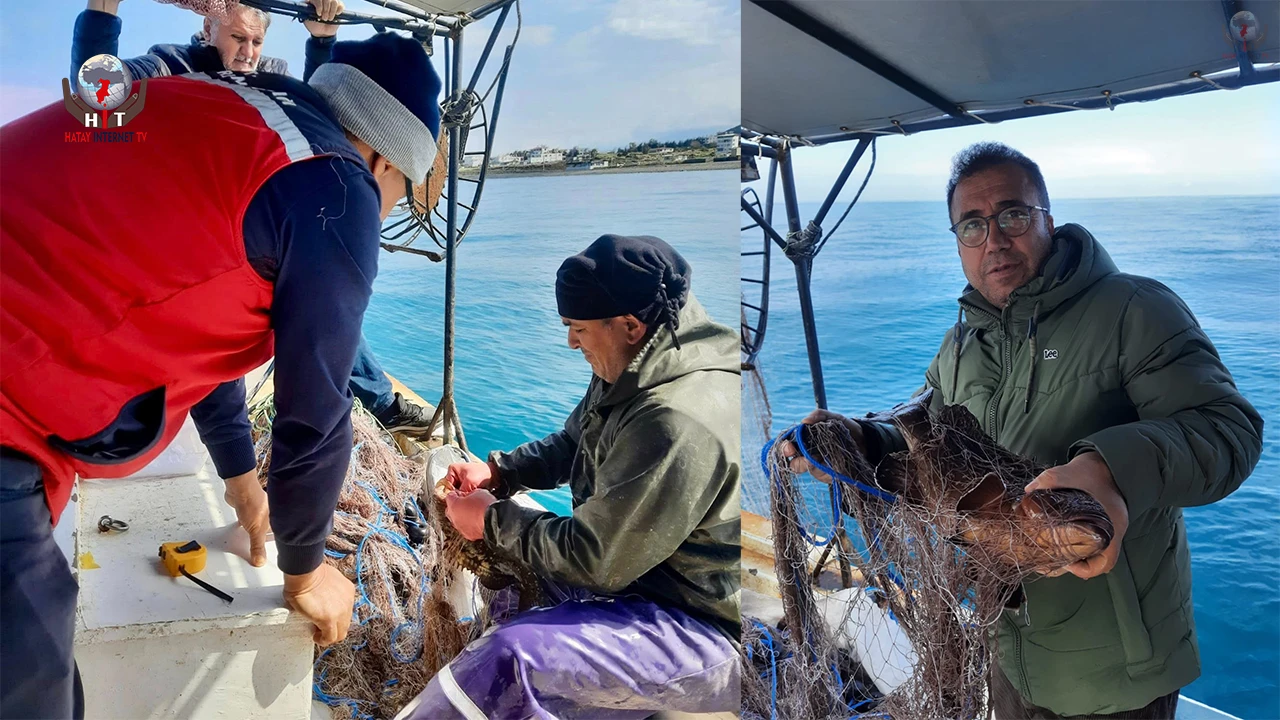 HATAY’DA BALIKÇILIĞA GÜÇ KATAN ÇALIŞMA