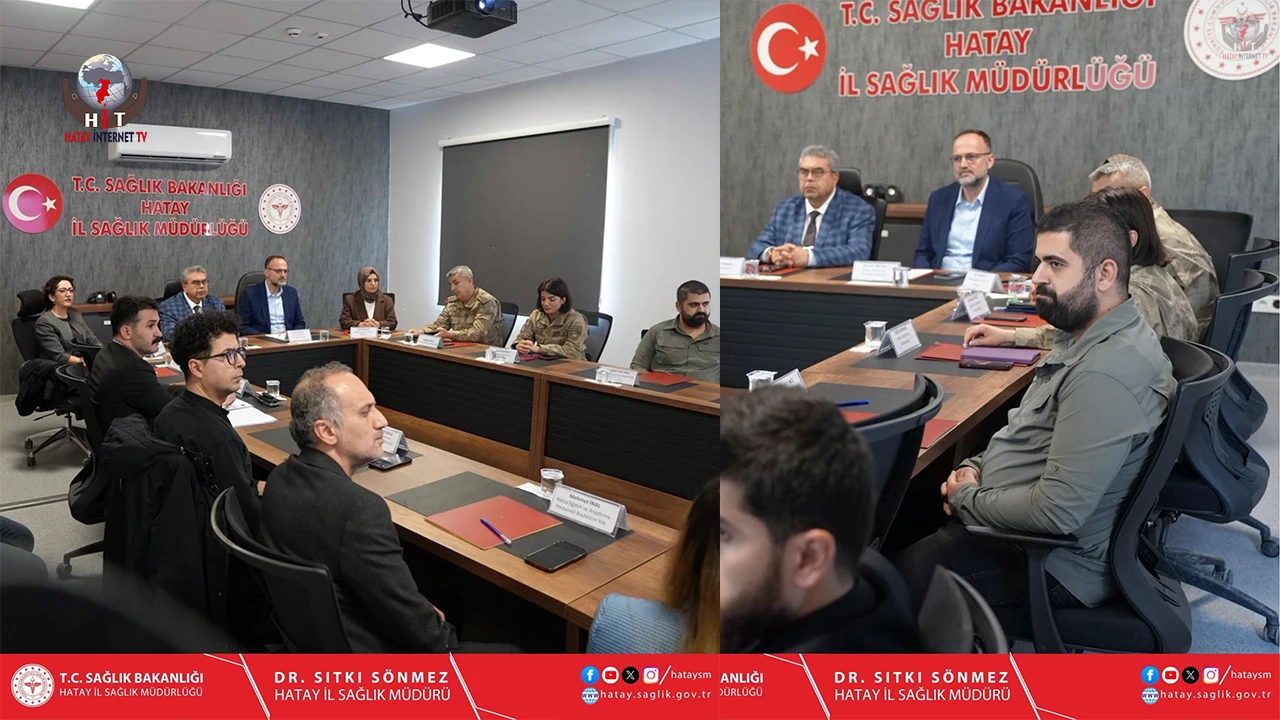 HATAY’DA ÇİM TOPLANTISI DÜZENLENDİ