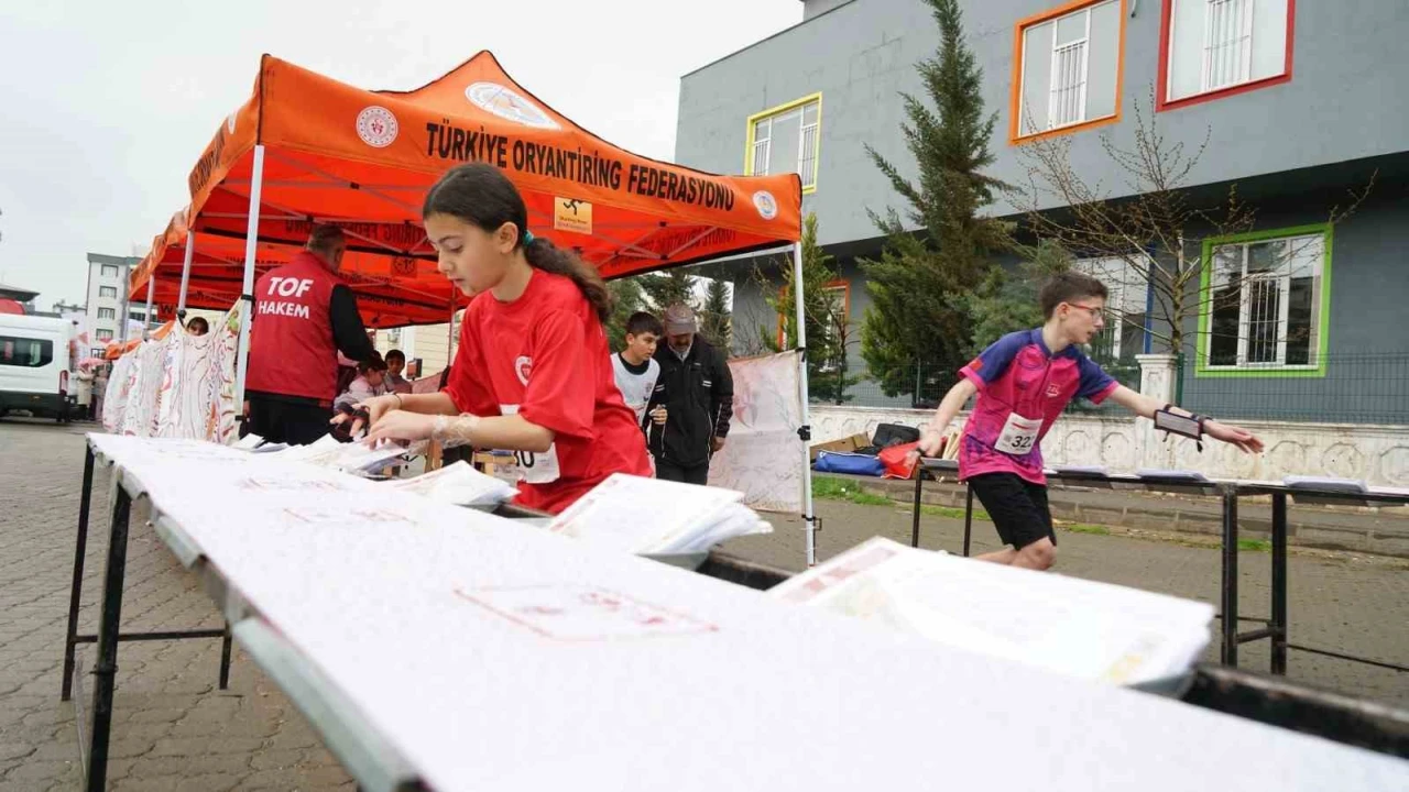 Kahramanmaraş, Oryantiring U14 Türkiye Şampiyonasına ev sahipliği yaptı