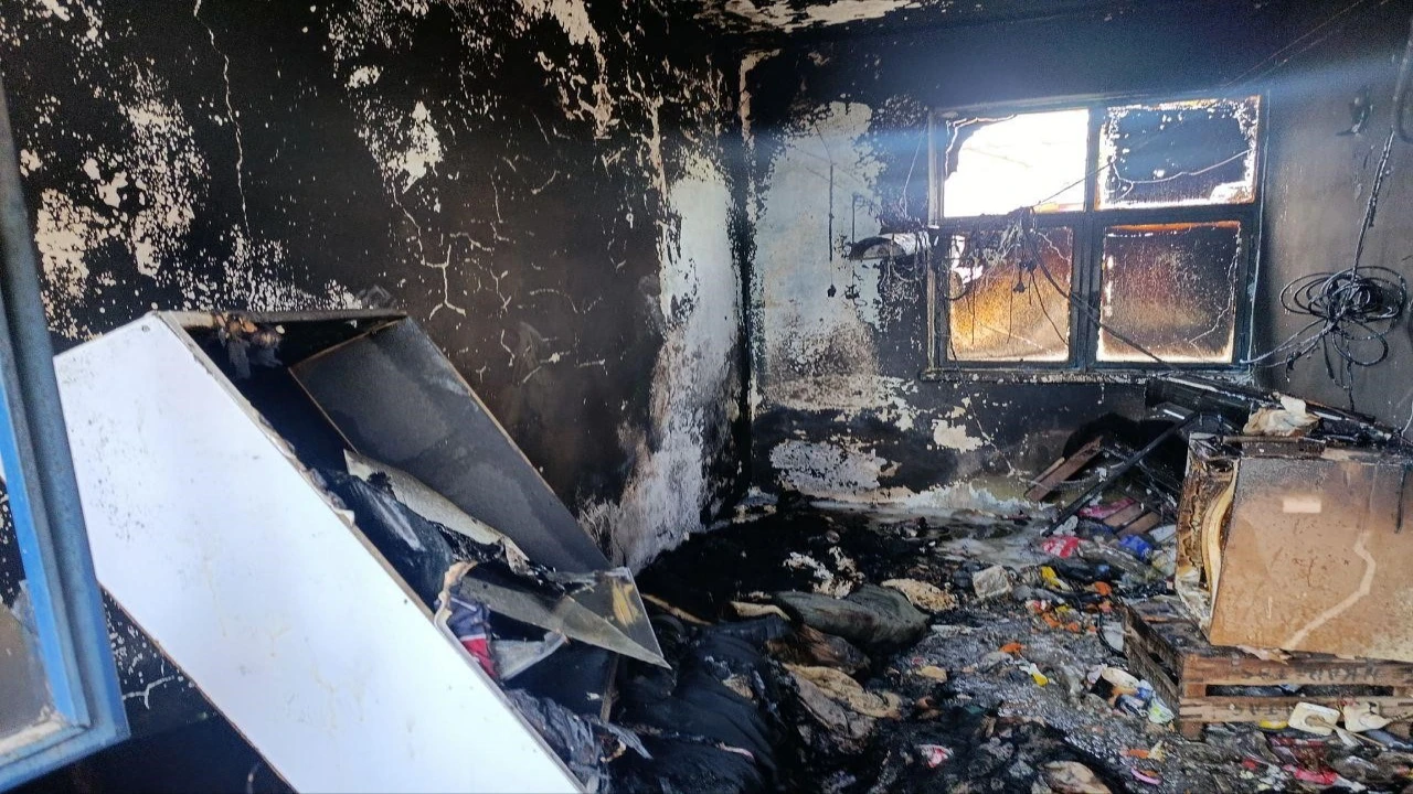 Kahramanmaraşta evde çıkan yangında 1 kişi hayatını kaybetti