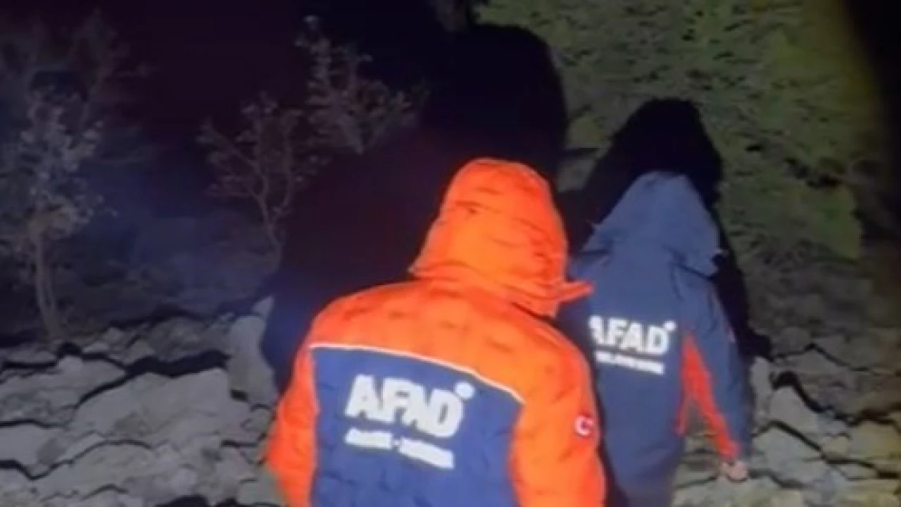 Kahramanmaraşta mahsur kalan 8 dağcı kurtarıldı