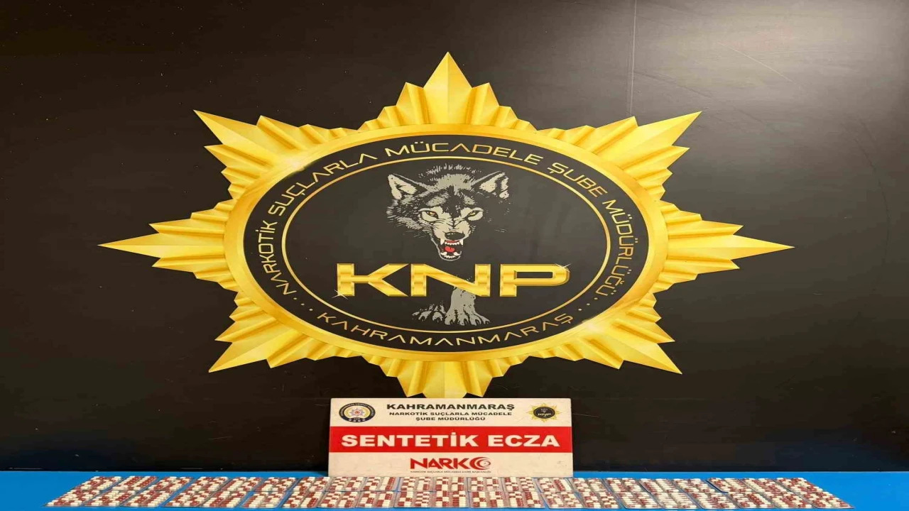 Kahramanmaraşta narkotik operasyonu: 3 tutuklama