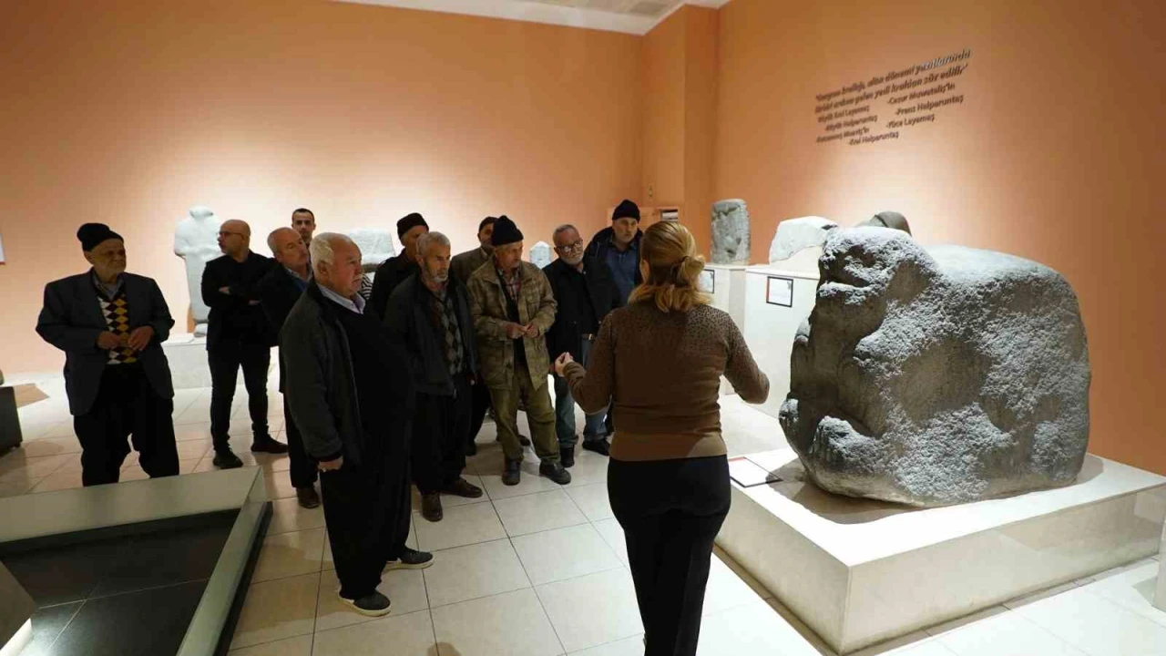 Kahramanmaraşta ulu çınarların tarih buluşması