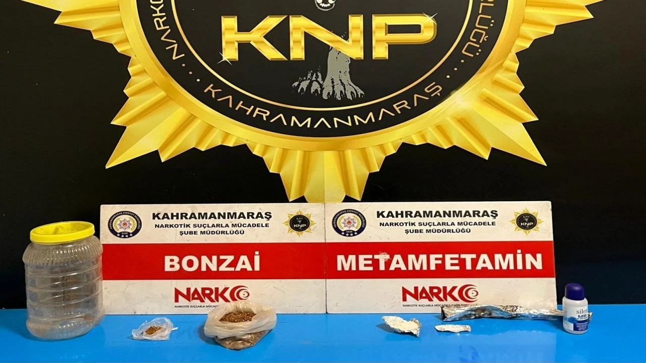 Kahramanmaraşta uyuşturucu operasyonu: 1 tutuklama