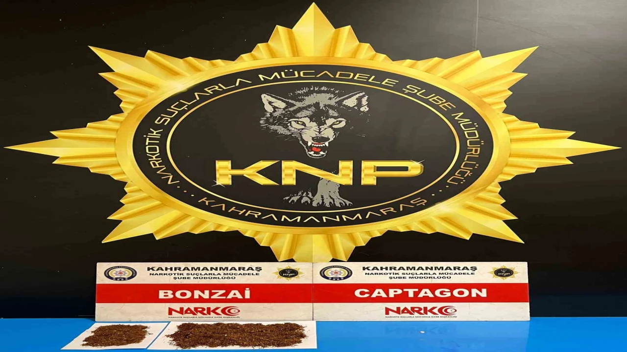 Kahramanmaraşta uyuşturucu operasyonu: 2 tutuklama