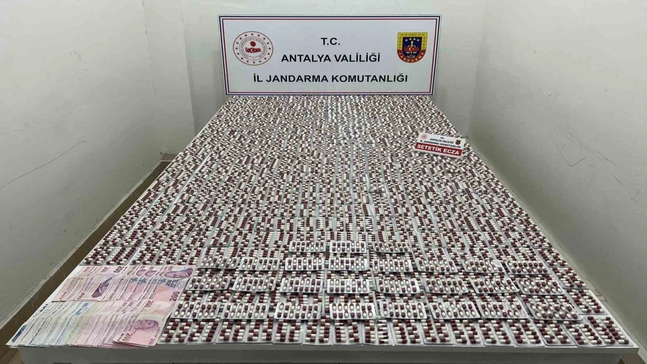 Kepezde 15 bin adet uyuşturucu hap ele geçirildi