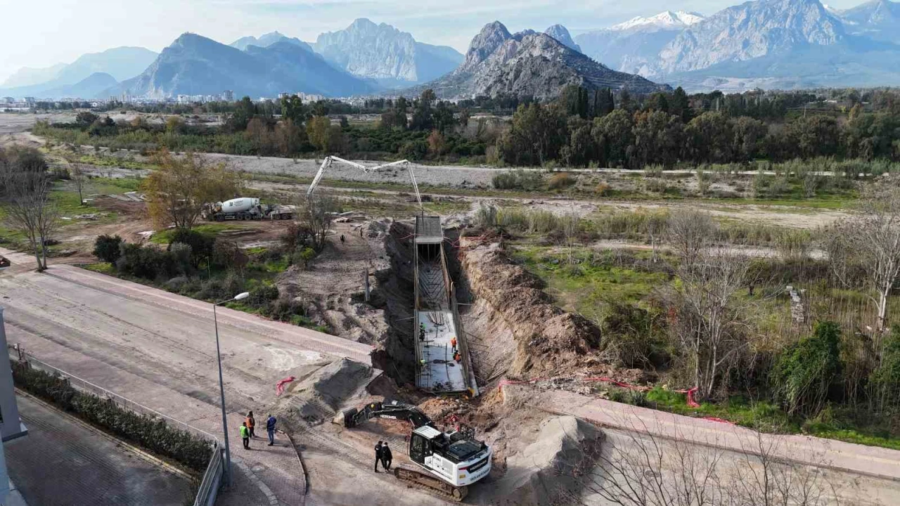 Konyaaltına ASATtan 60 milyon TLlik yağmursuyu yatırımı