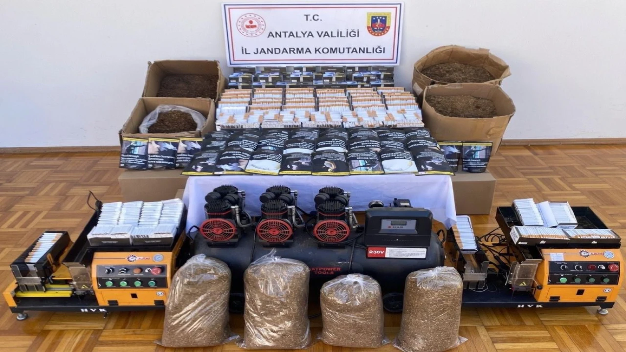 Kumlucada 150 kilo kıyılmış tütün ele geçirildi