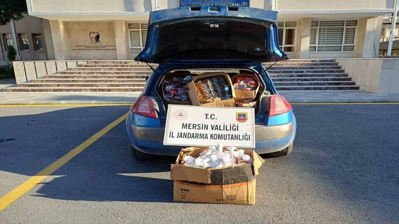 Mersinde inşaattan hırsızlık yapan 5 şüpheli yakalandı