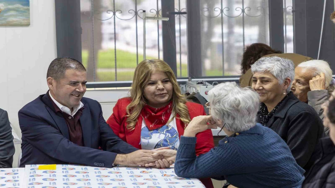 Mezitlide kadın emeği atölyelerde hayat buluyor