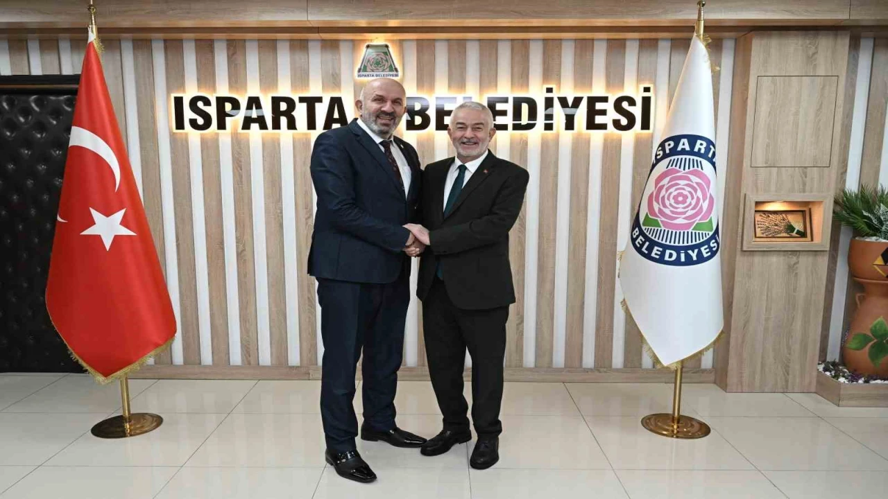 Muhtarlar konfederasyonu heyeti Ispartada bir araya geldi