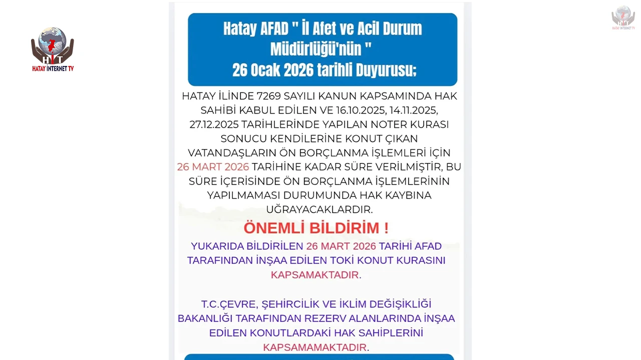 ÖN BORÇLANMA SÜRESİ UZATILDI