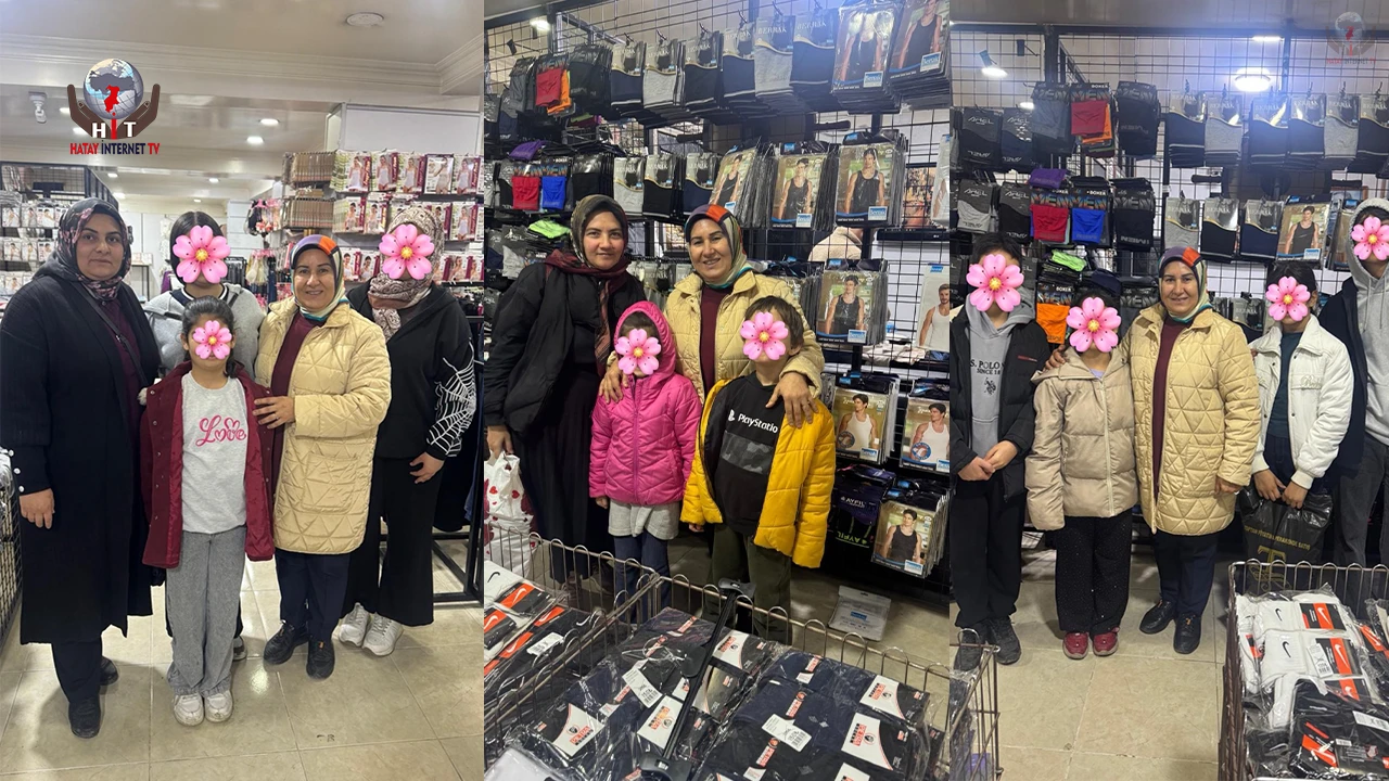 SÖNMEZ ÇOCUKLARA BAYRAMLIK DAĞITTI