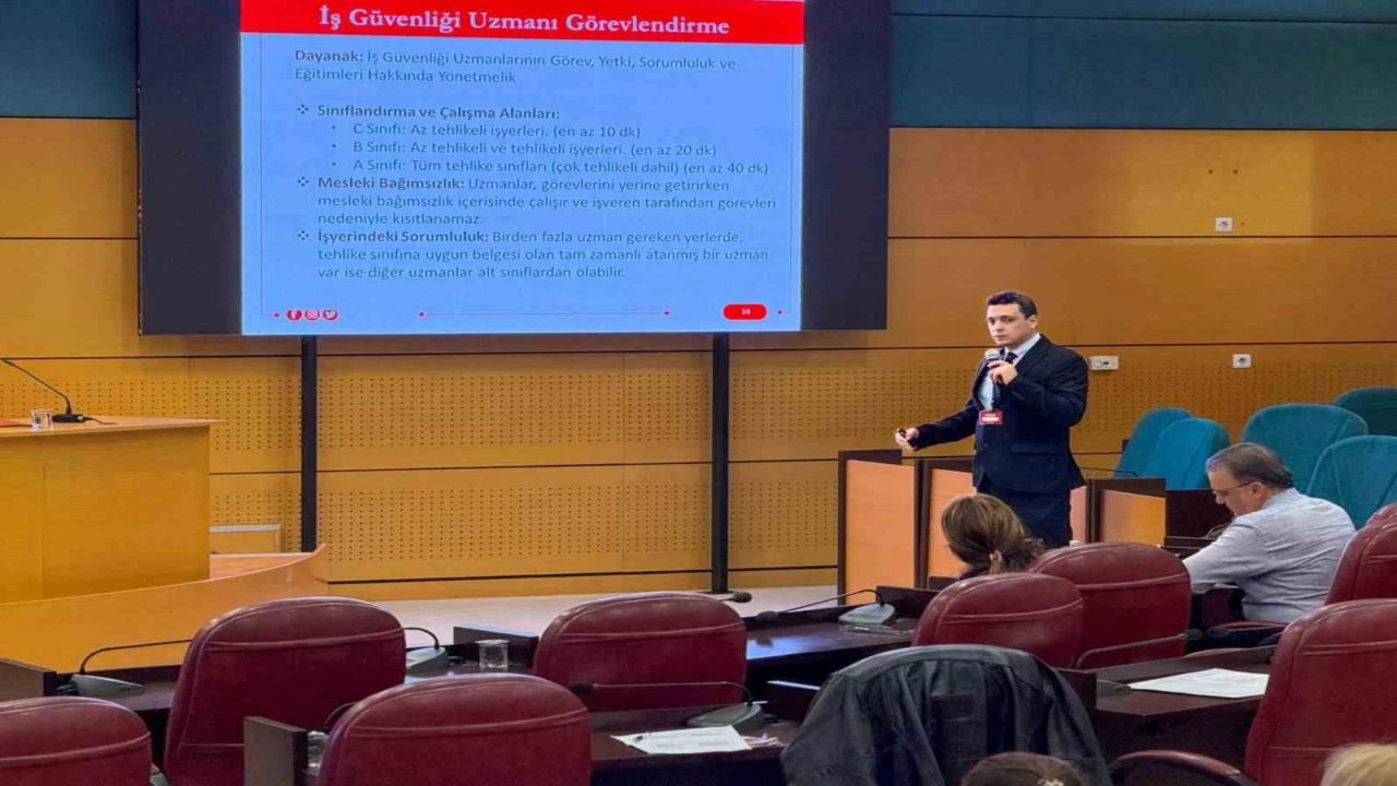 Tarsusta iş sağlığı ve güvenliği sempozyumu düzenlendi