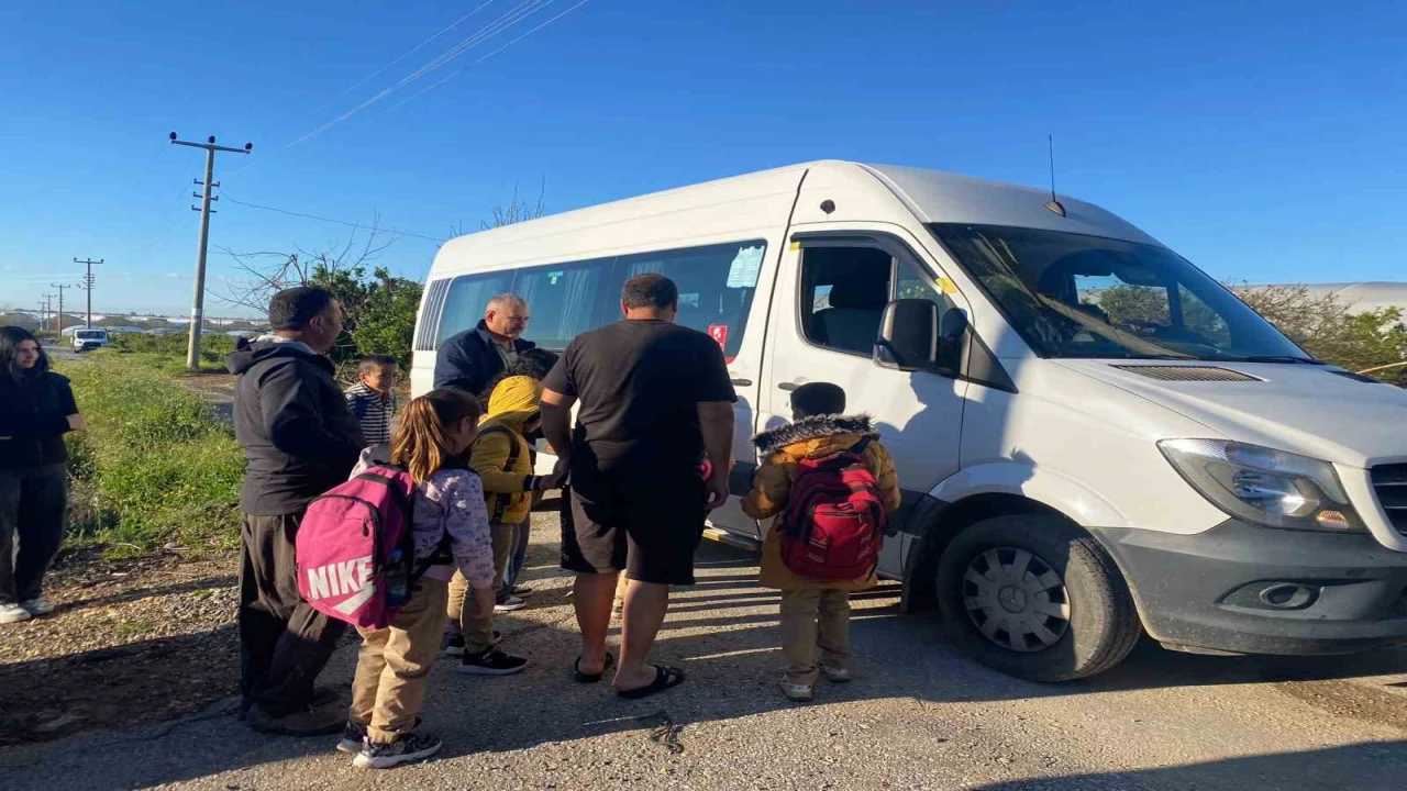 Traktör kasalarında eğitim yolculuğunda mutlu son