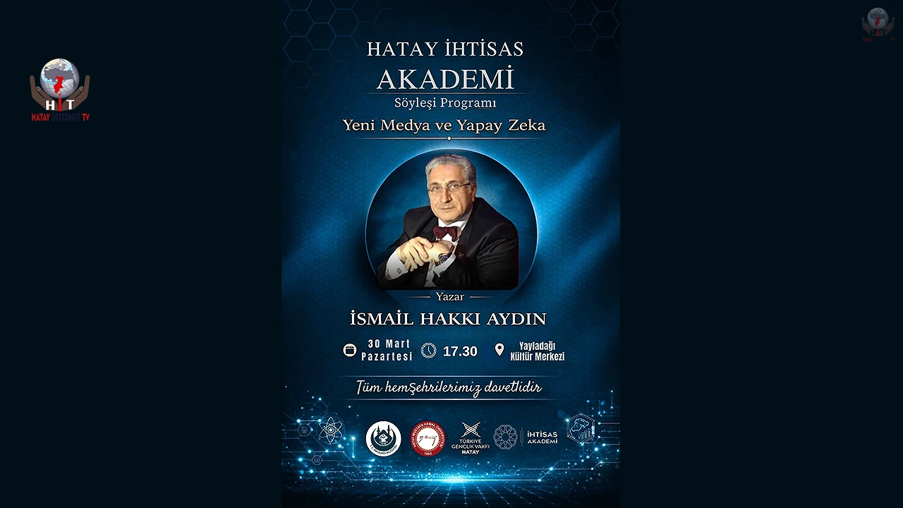 YALÇIN’DAN YAPAY ZEKA PROGRAMINA DAVET