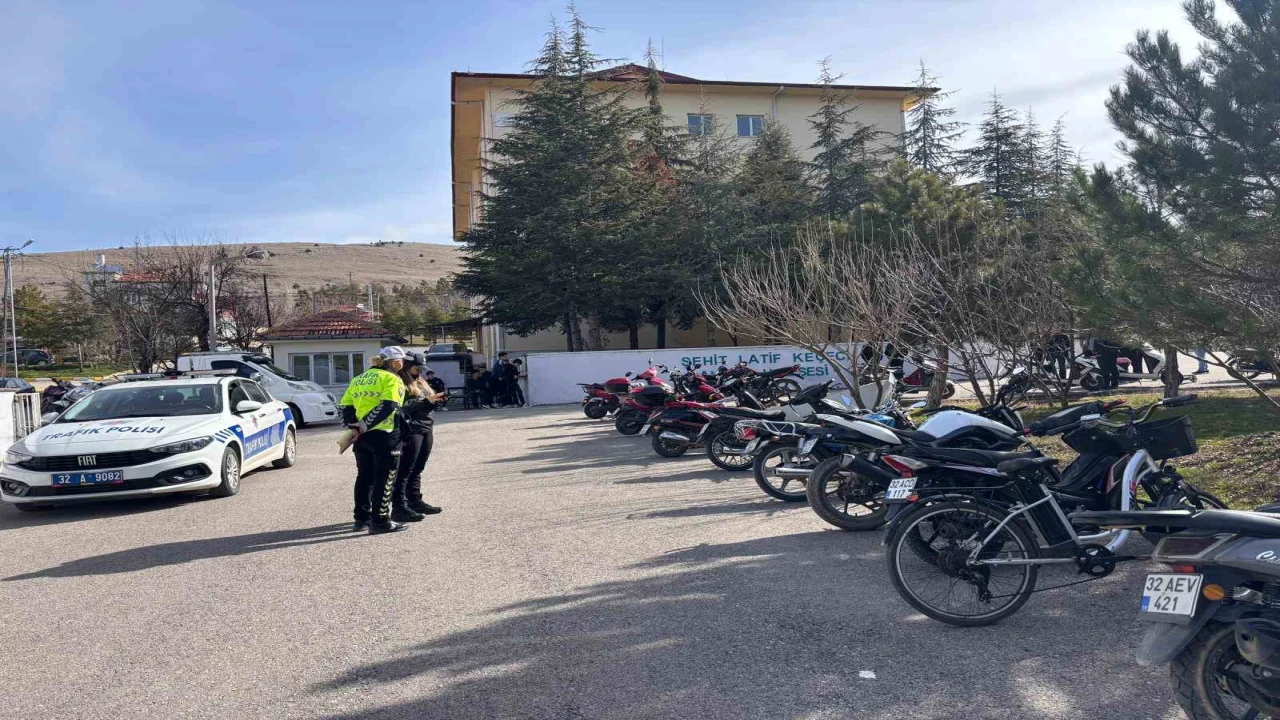 Yalvaçta son 1 haftada 311 araç kontrol edildi