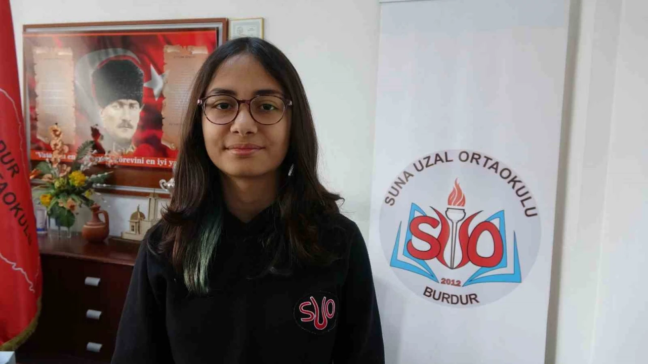 13 yaşındaki Defne Güler Amerikan Matematik Olimpiyatlarında altın madalya kazandı