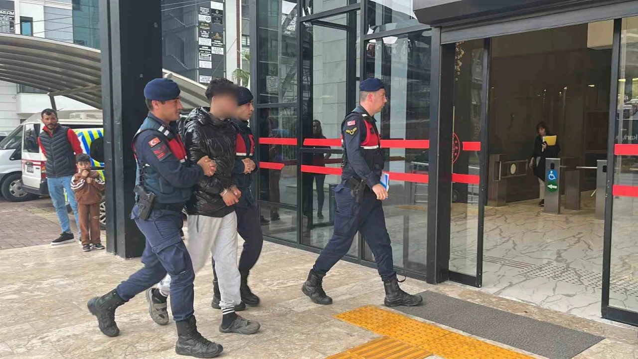 Alanyada tehdit paylaşımı yapan şüpheli tutuklandı