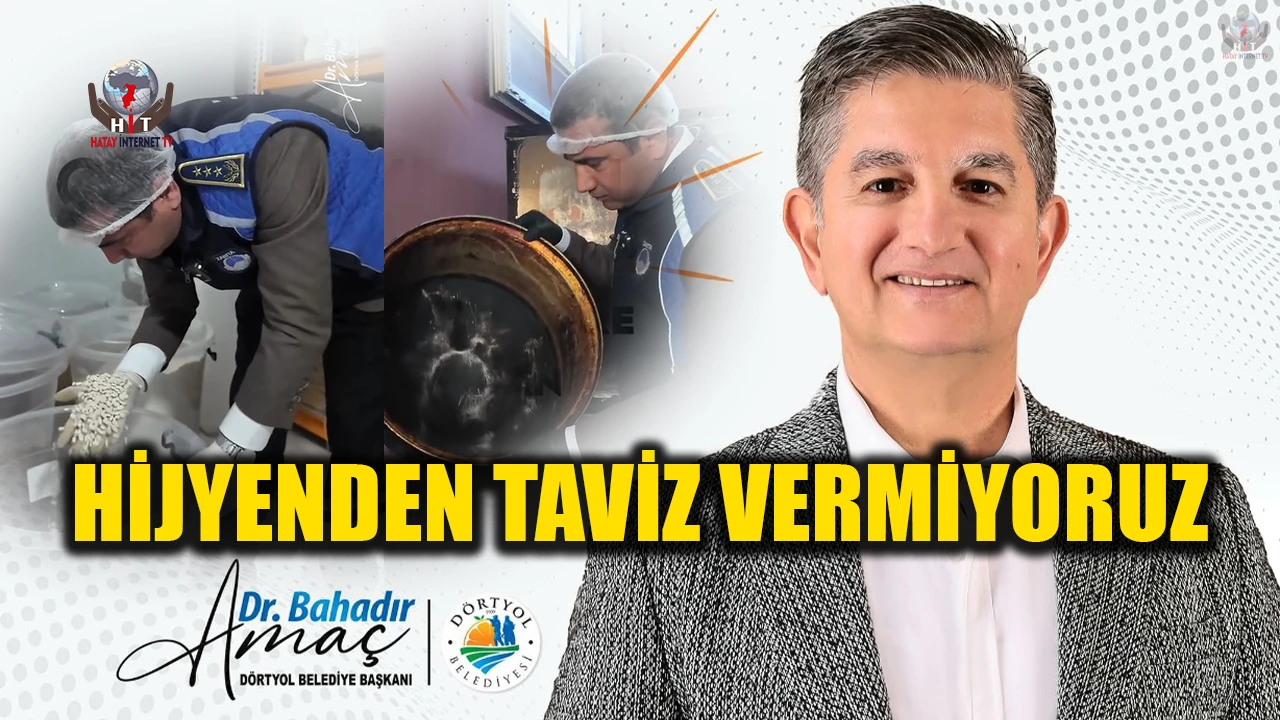 AMAÇ: HİJYENDEN TAVİZ VERMİYORUZ