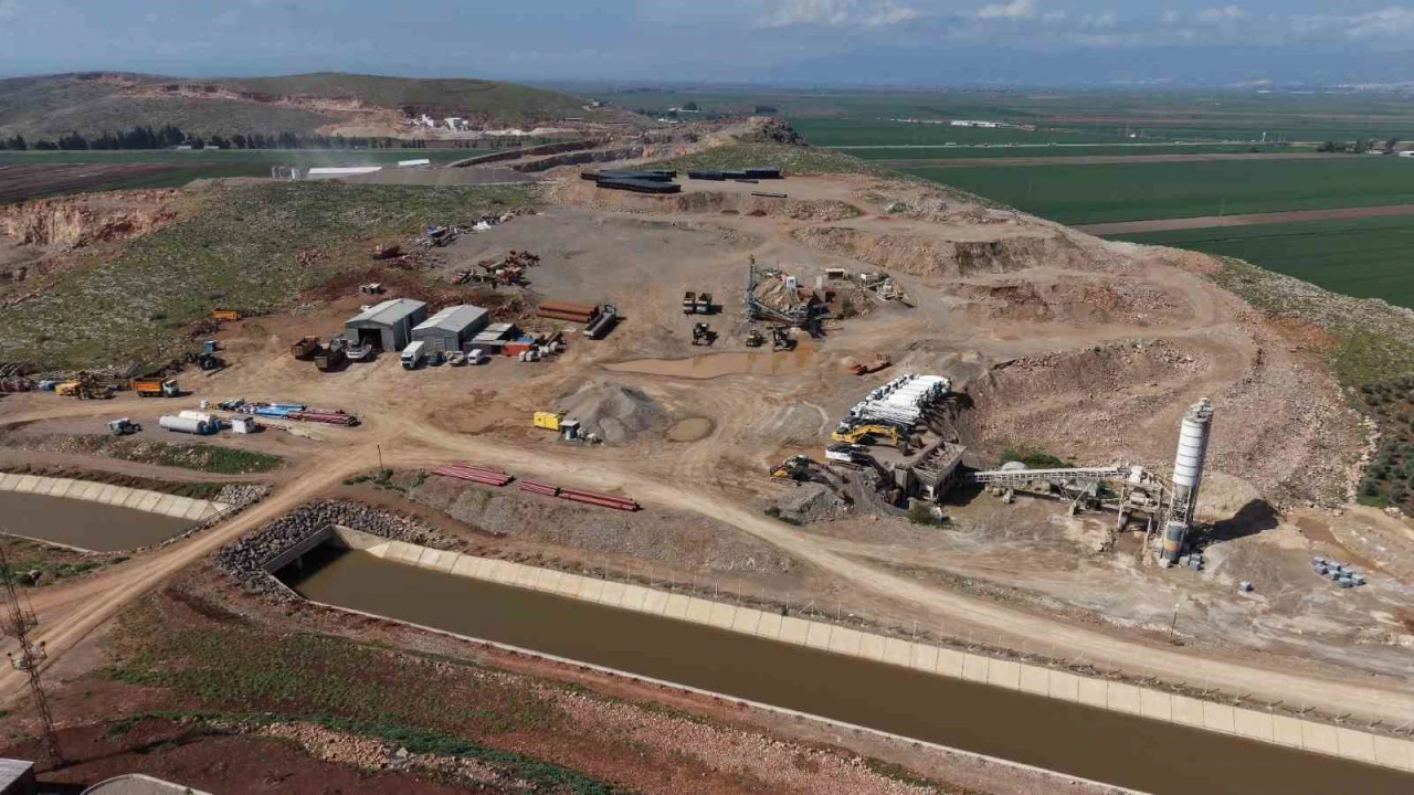 Amik Ovasına hayat verecek projede çalışmalar sürüyor