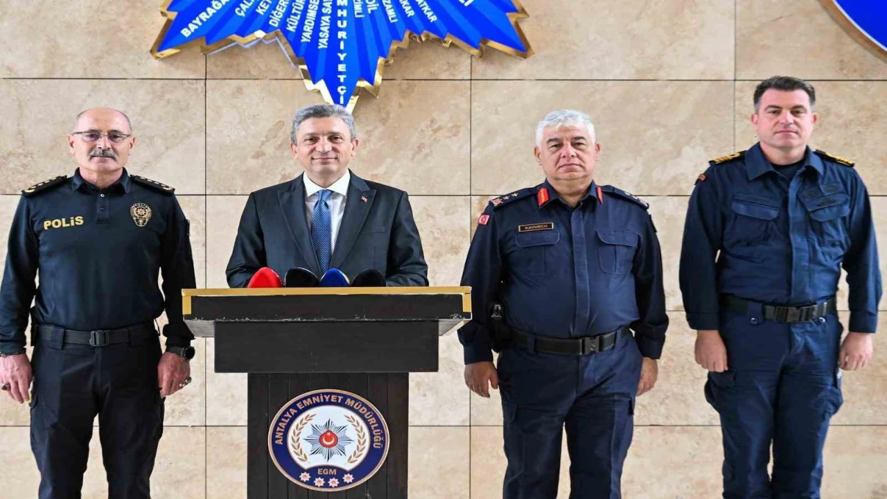 Antalyada Mart ayı asayiş tablosu: 9 bin 996 asayiş olayının yüzde 99,8i aydınlatıldı