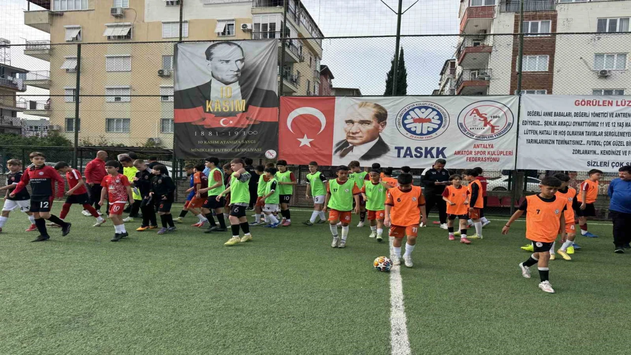 Antalyada U12 futbol seçmeleri tamamlandı: 95 genç yetenek belirlendi