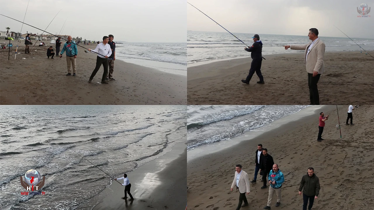 BAŞKAN AMAÇ GELENEKSEL OLTA TURNUVASINA KATILDI