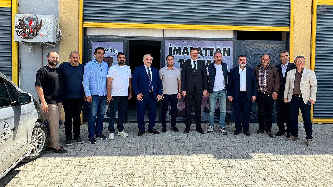 BAŞKAN AYDIN ODA BAŞKANLARINI AĞIRLADI