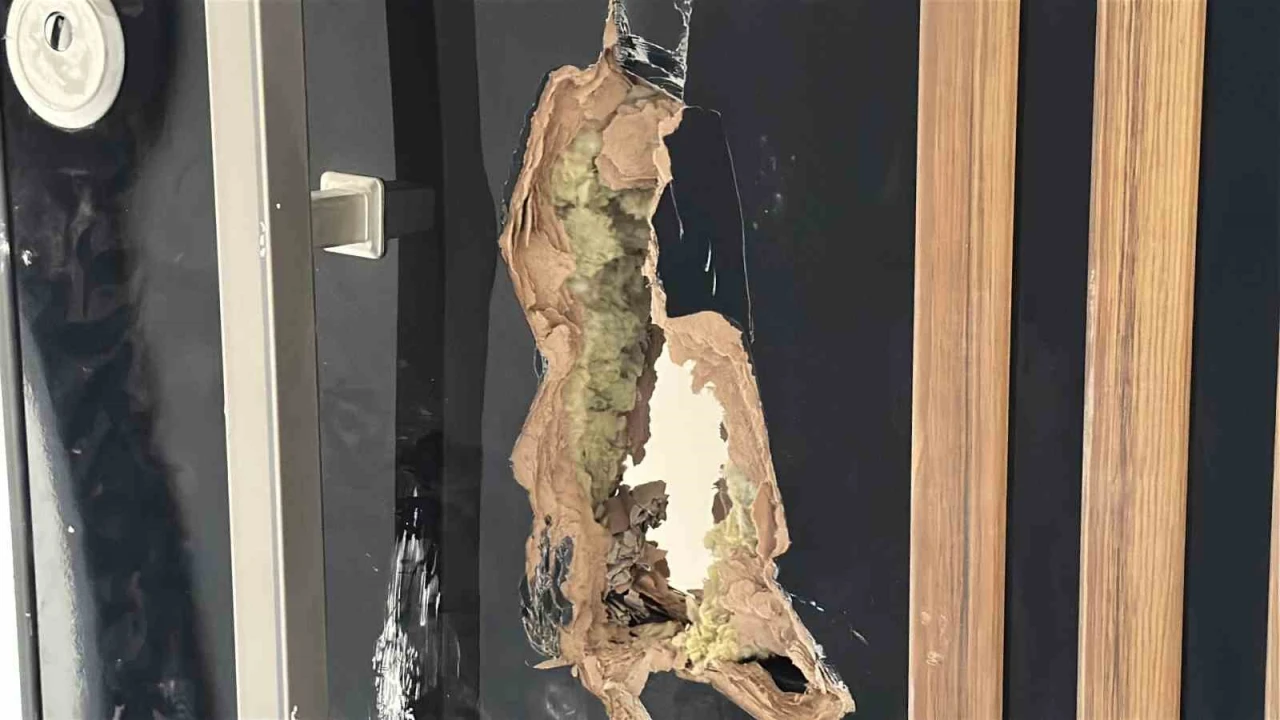 Burdurda inşaat halindeki apartmana zarar veren şahıslar yakalandı