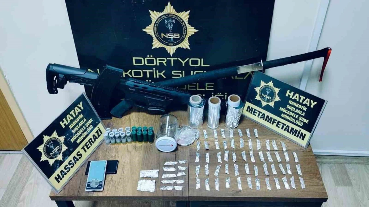 Dörtyolda Uyuşturucu Operasyonu: 3 şüpheli tutuklandı