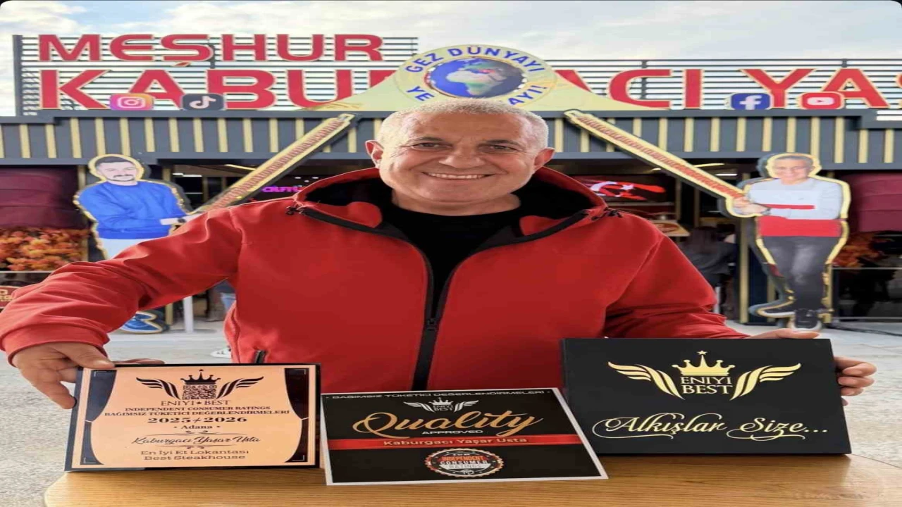 En İyi Et Lokantası ödülü Adanalı kebapçının oldu