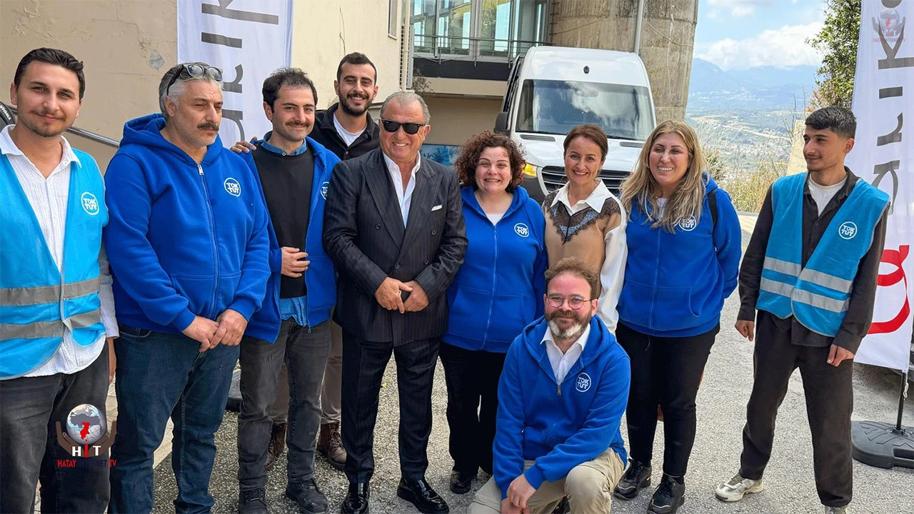 FATİH TERİM’DEN HATAY’A MORAL ZİYARETİ