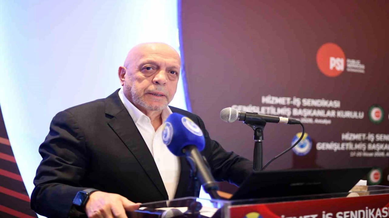 HAK-İŞ Genel Başkanı Mahmut Arslan: Vergi sisteminin baştan sona değiştirilmesi gerekiyor