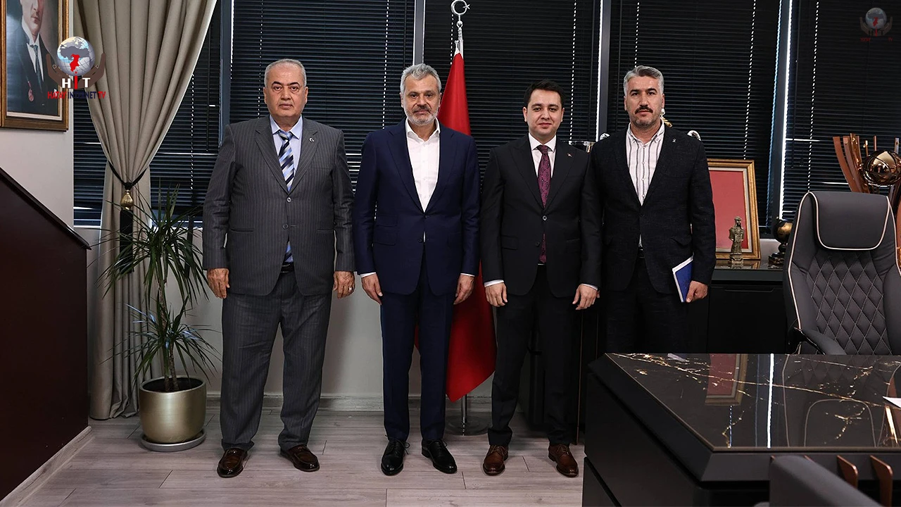 HASSA HEYETİNDEN B AŞKAN ÖNTÜRK’E ZİYARET