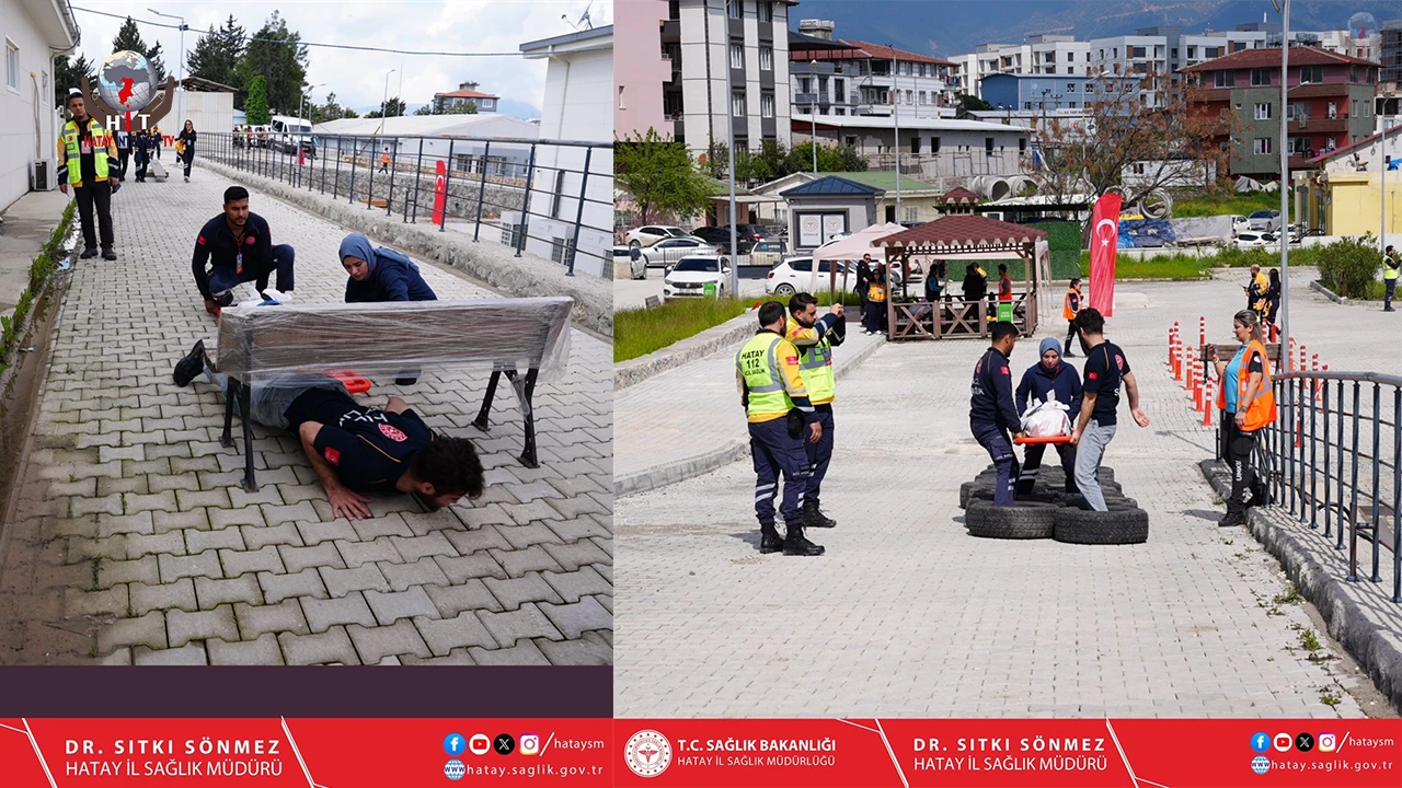HATAY 112 AMBULANS RALLİSİ DÜZENLENDİ