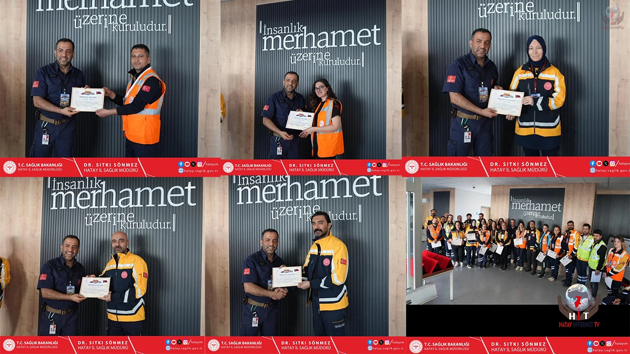 HATAY’DA 112 RALLİSİ TAMAMLANDI