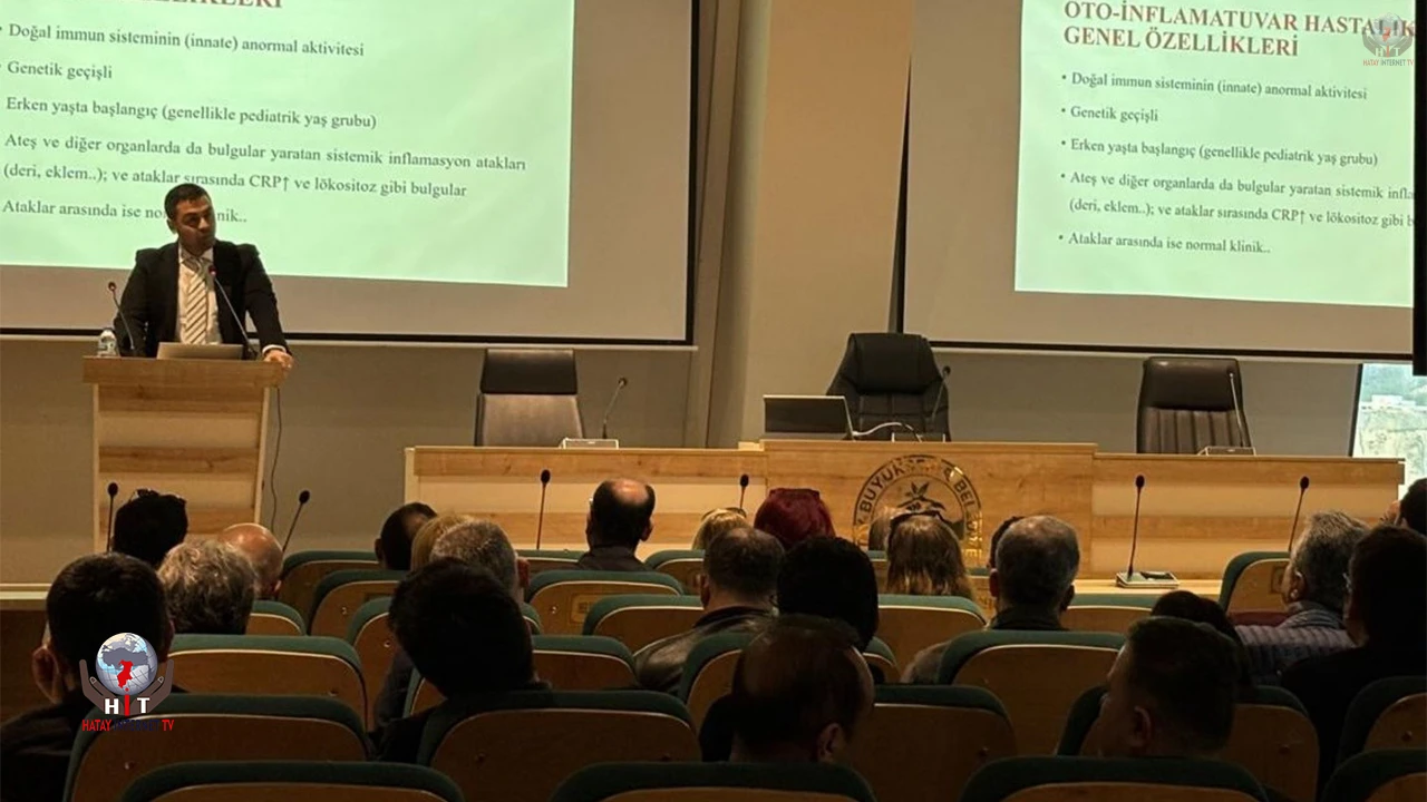 HATAY’DA HEKİMLERE ROMATOLOJİ EĞİTİMİ DÜZENLENDİ