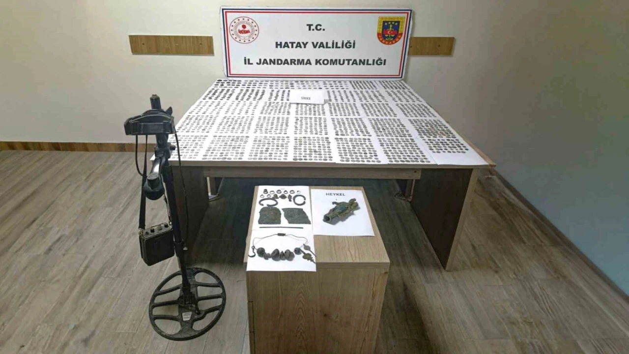 Hatayda tarihi eser operasyonu