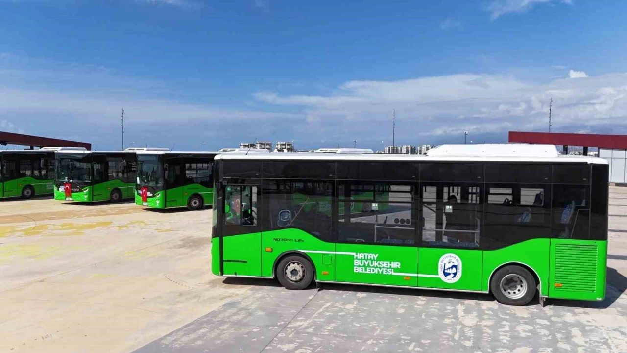 HBBden İskenderuna 8 yeni otobüs